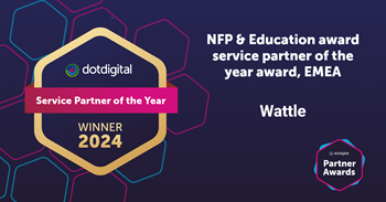 WATTLE AWARDED DOTDIGITAL SERVICE PARTNER OF THE YEAR 2024