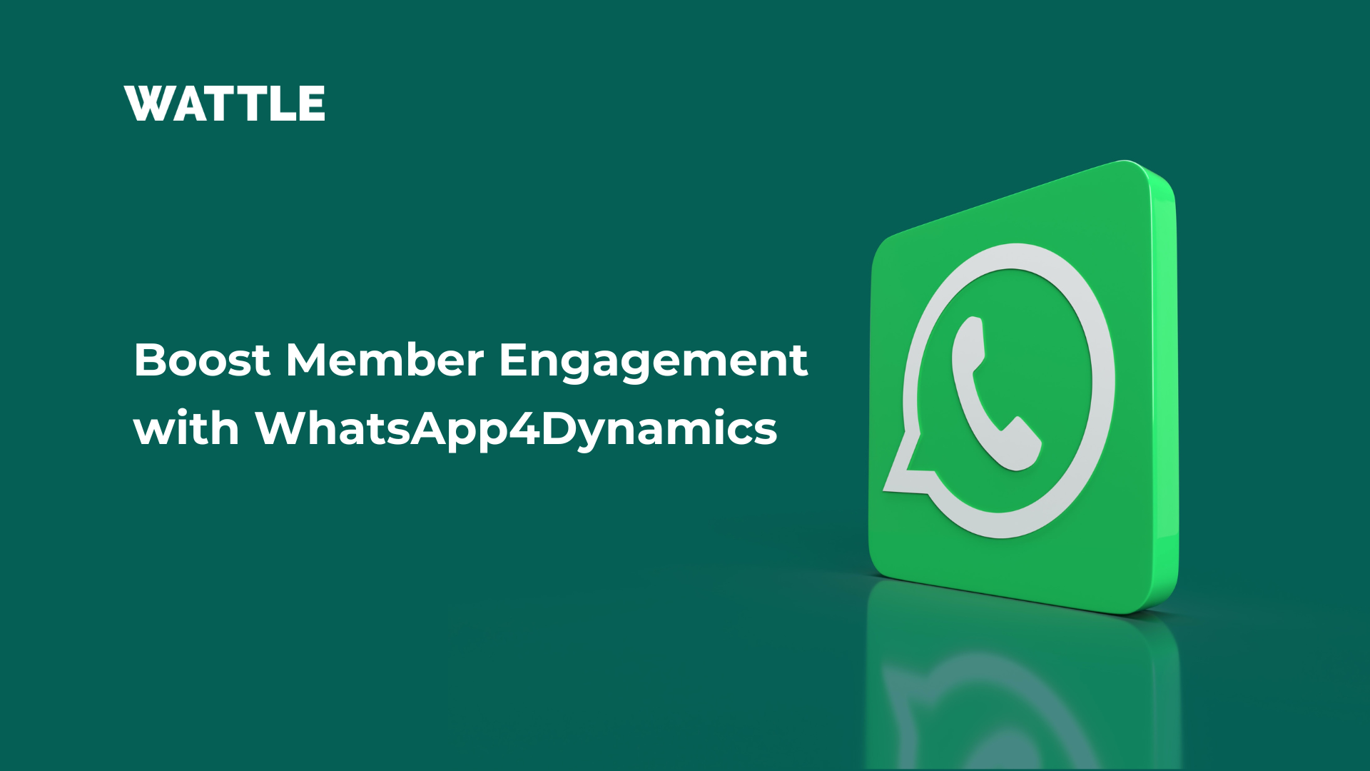 Boost Member Engagement with WhatsApp4Dynamics — listing image