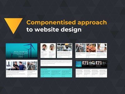 Componentised approach to Membership Website design — listing image