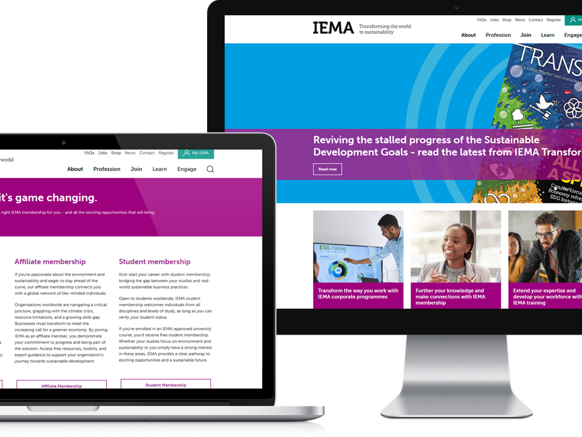 IEMA Go-Live on new Membership Management Platform — inline image 1