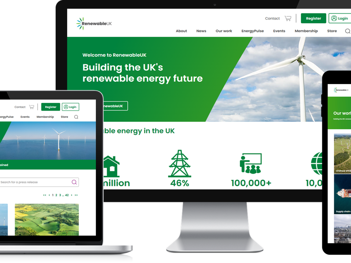 RenewableUK go-live on new MemEx platform across CRM, Web, and Portal. — inline image 1