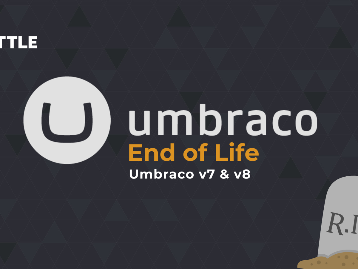 The Time is Nigh: Preparing for Umbraco v7 and v8 End of Life — inline image 1
